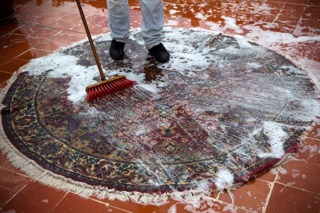 Water Conservation Tips for Rug Washing